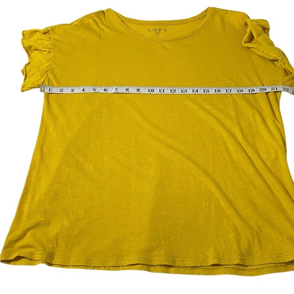 LOFT Women's Ruffle Sleeve Blouse - Picture 11 of 12